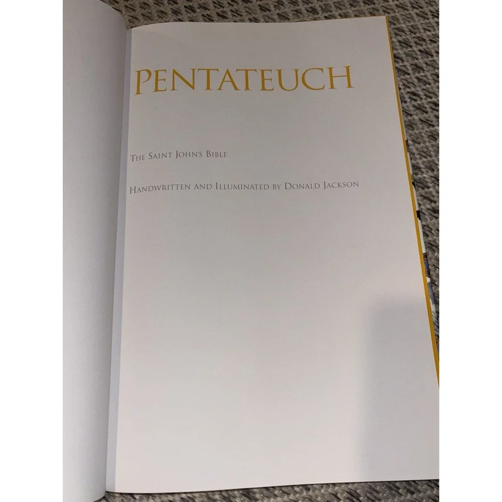 Pentateuch: The Saint John's Bible Handwritten & Illuminated by Donald Jackson
